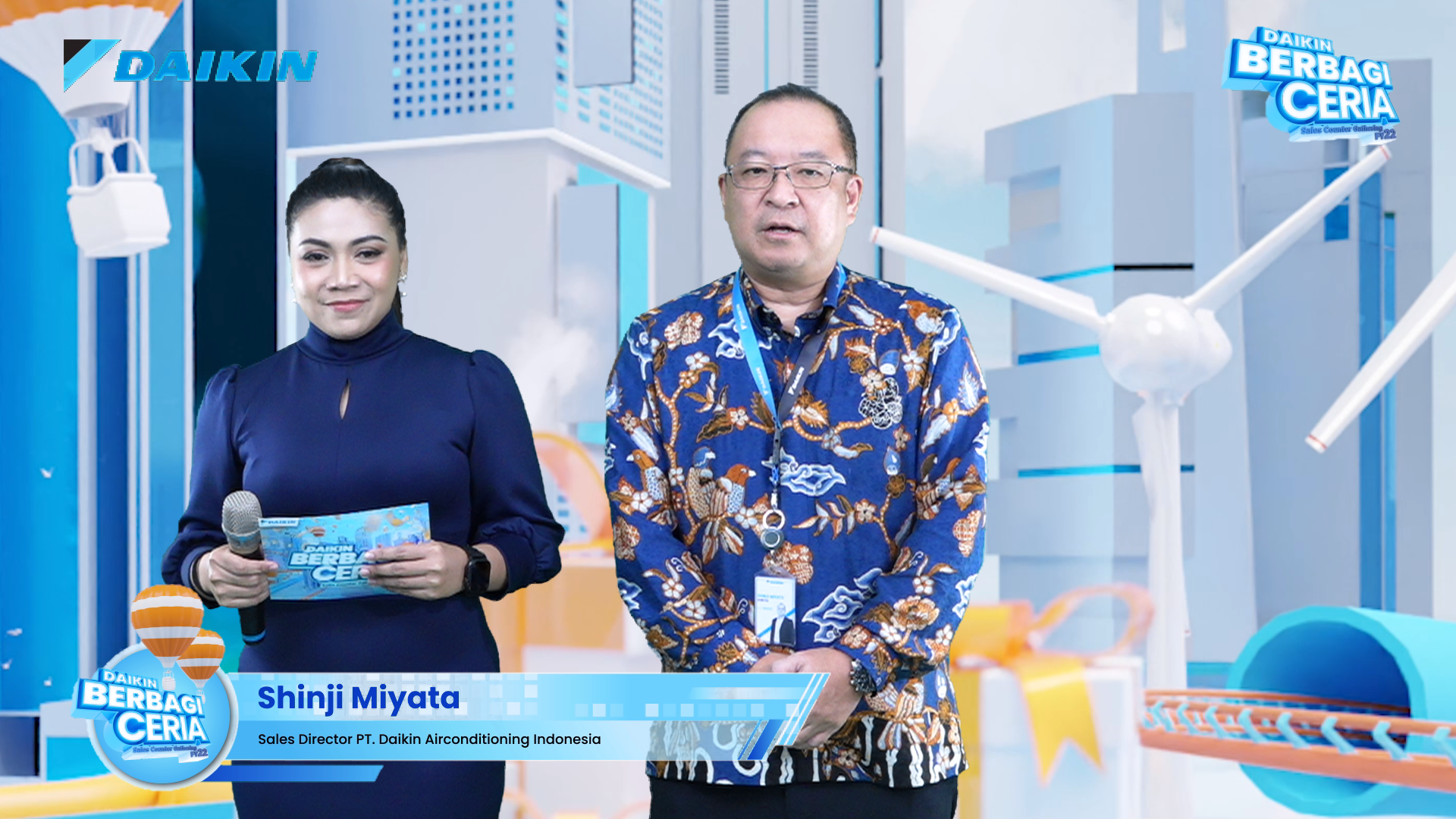 Raffle Draw and Best Sales Counter Awards for the “Daikin Berbagi Ceria” Campaign