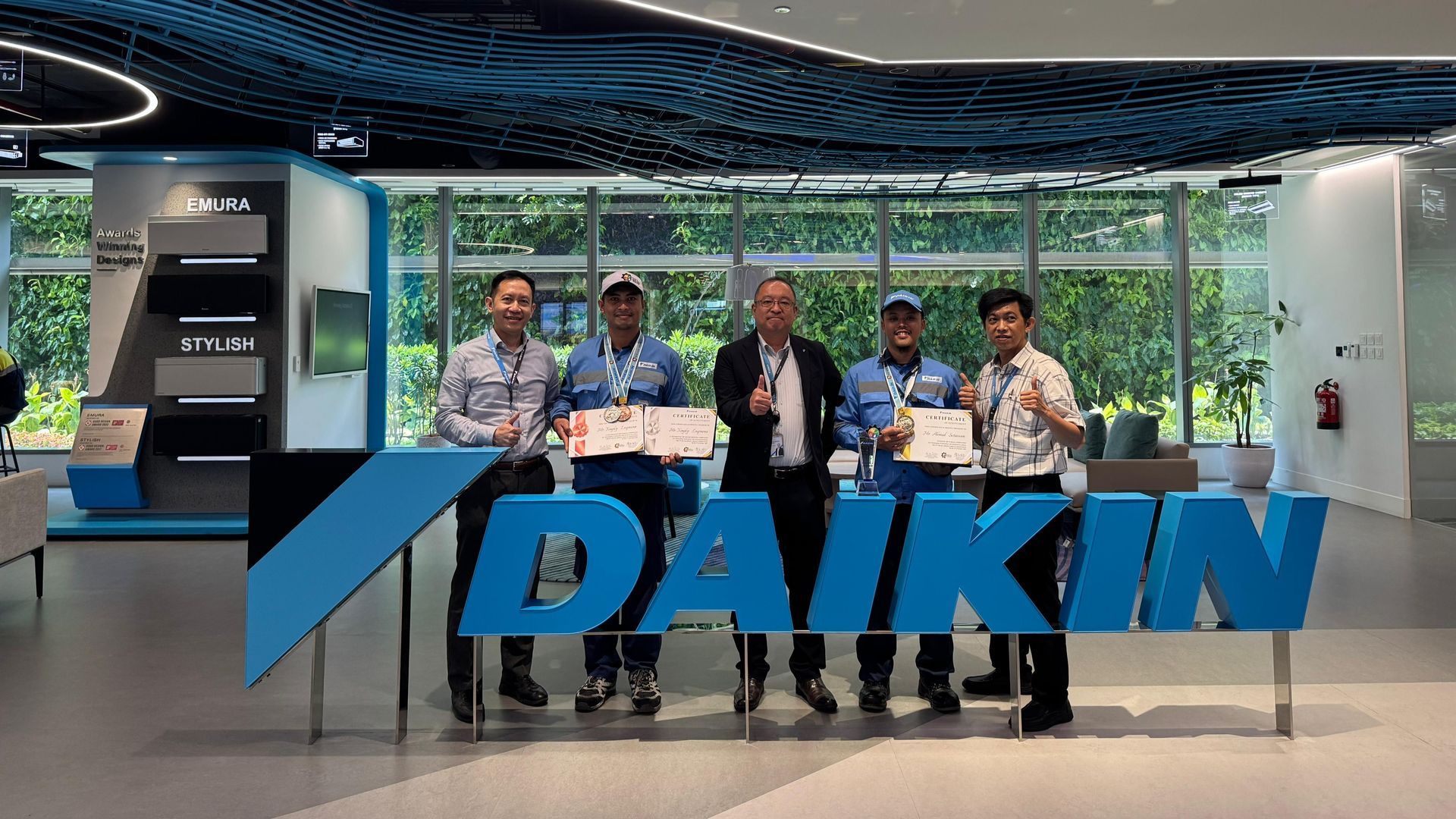 Teknisi DAIKIN Indonesia Ukir Prestasi Gemilang di Tingkat Asia Oseania