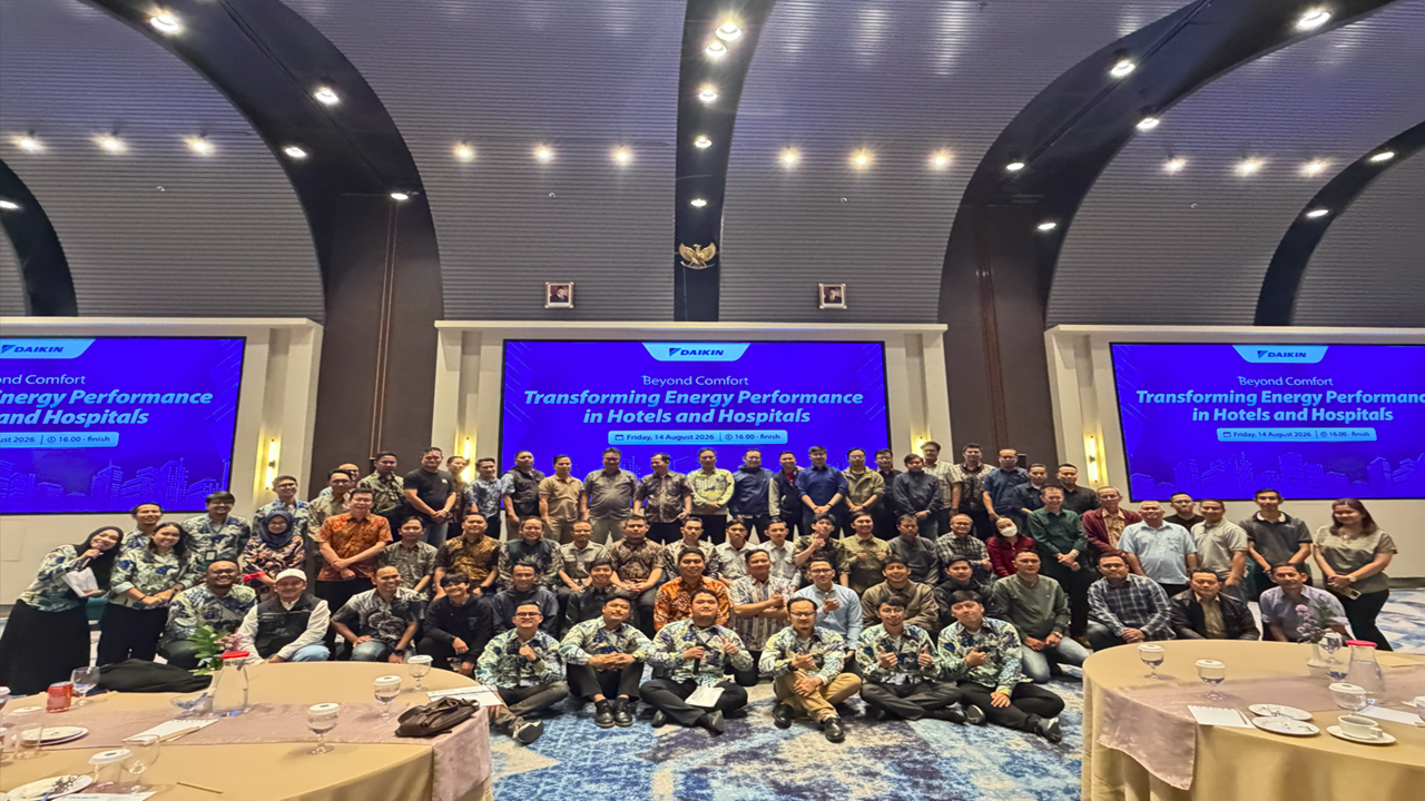Daikin Indonesia Dorong Transformasi Efisiensi Energi di Sektor Hotel dan Rumah Sakit