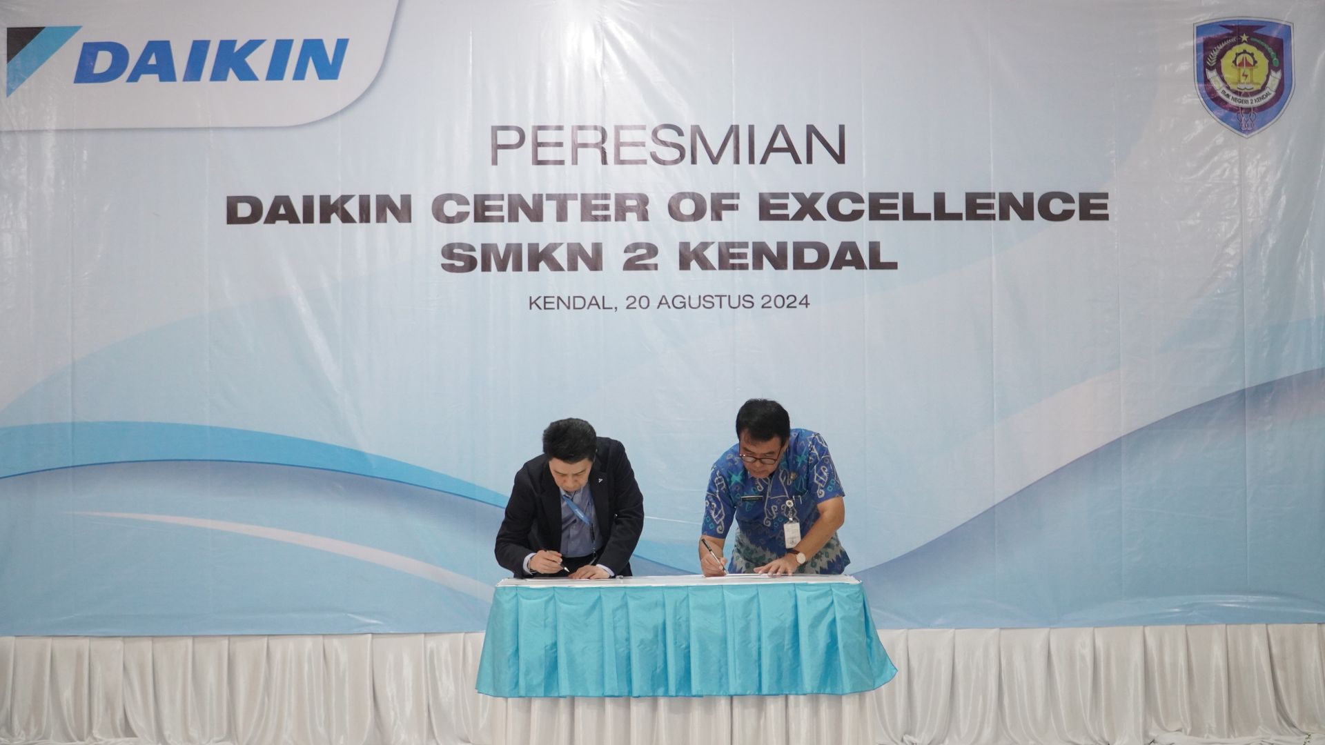 Tingkatkan Kompetensi Pendidikan Vokasi, DAIKIN Buka Pusat Keunggulan di SMK Negeri 2 Kendal
