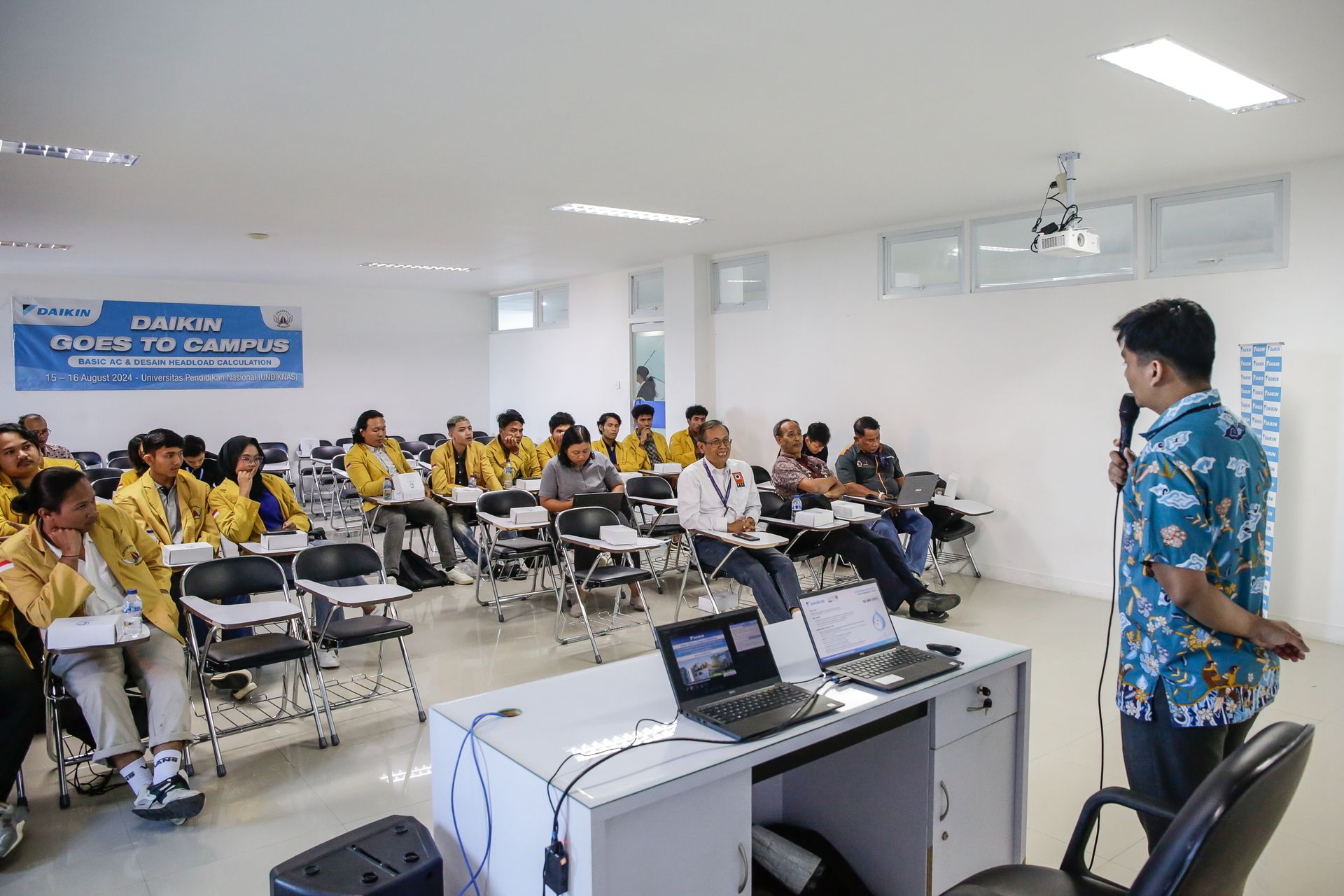 DAIKIN Goes To Campus Visits Universitas Pendidikan Nasional
