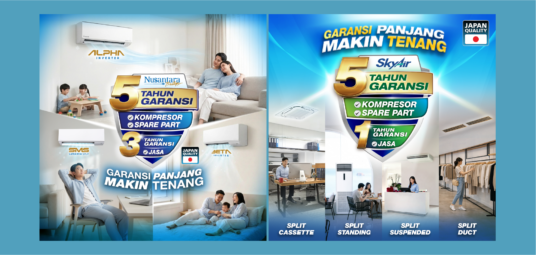 DAIKIN, Garansi Panjang Makin Tenang