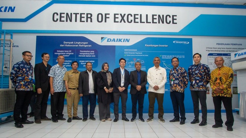 SMKN 1 Cimahi Jadi Pusat Keunggulan DAIKIN Pertama Bagi SMK di Jawa Barat