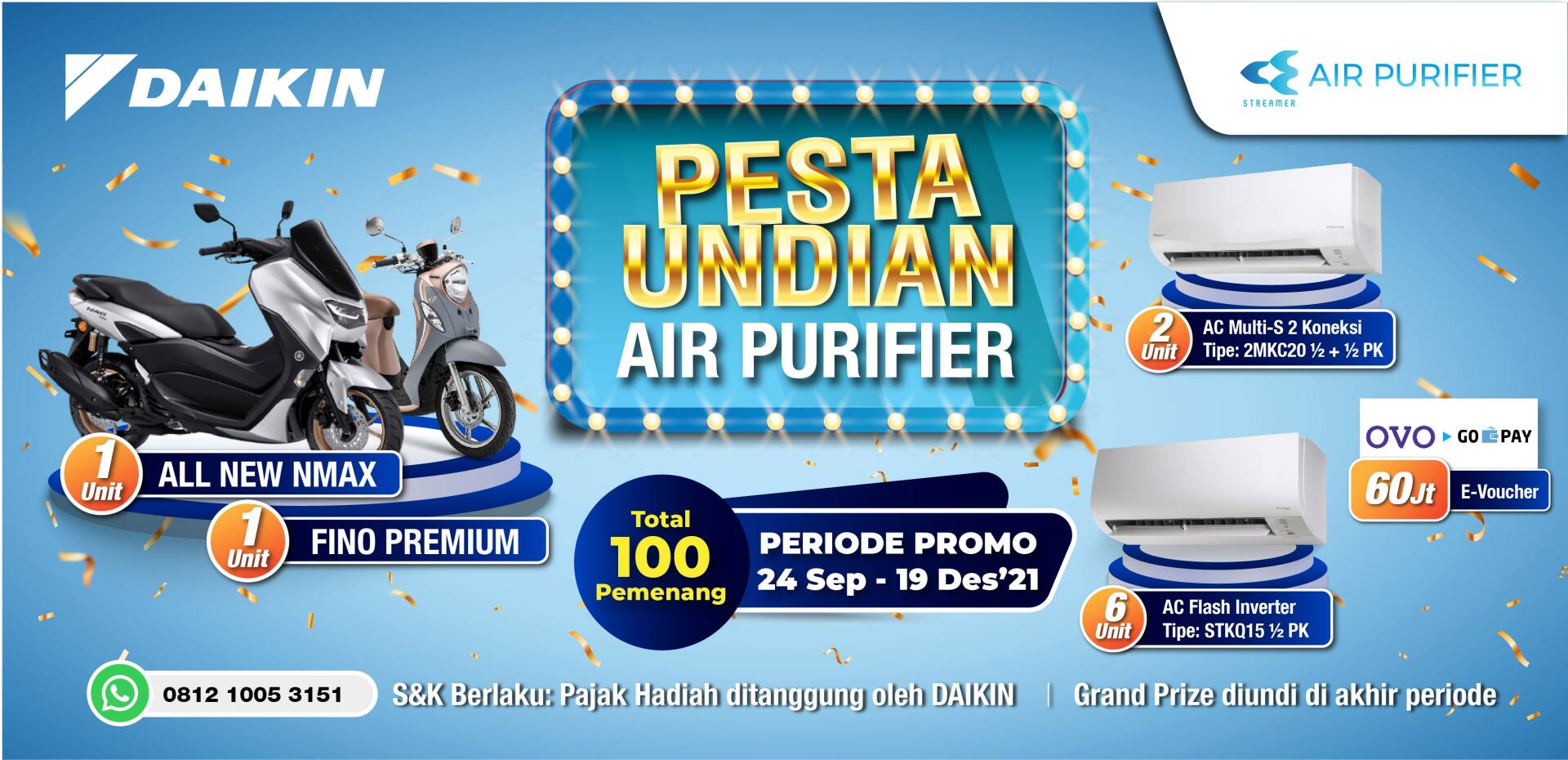 Daikin Air Purifier Lucky Draw Party