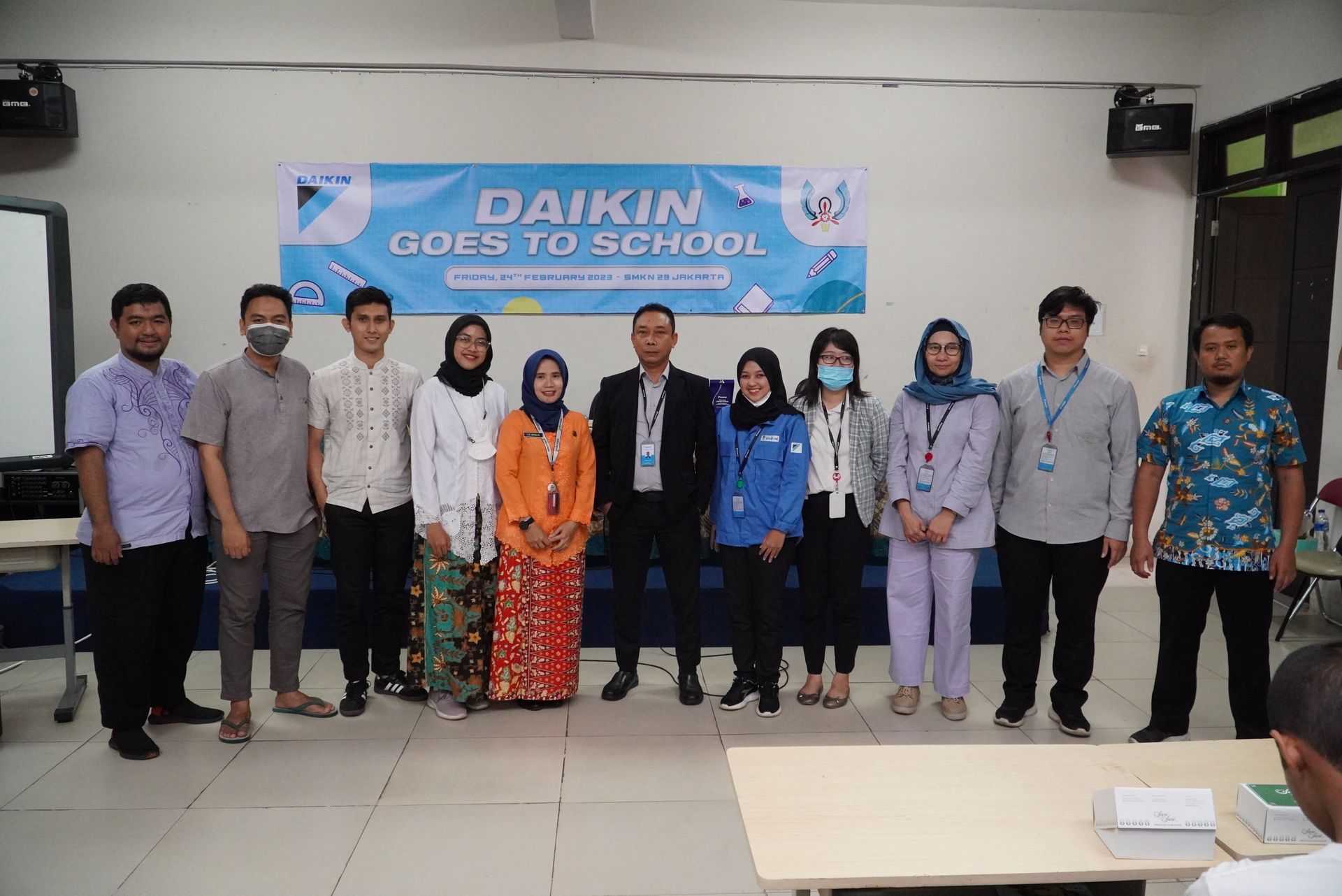 Expanding Collaboration with the Education Sector: DAIKIN Goes To School Visits SMKN 29 Jakarta