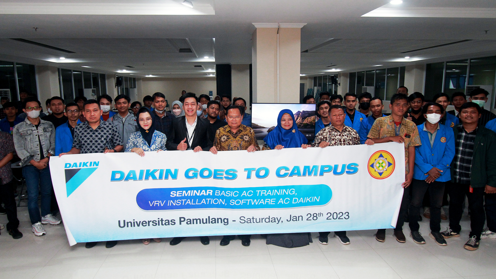 DAIKIN Visits Universitas Pamulang to Showcase Innovations and Career Opportunities in the HVAC Industry