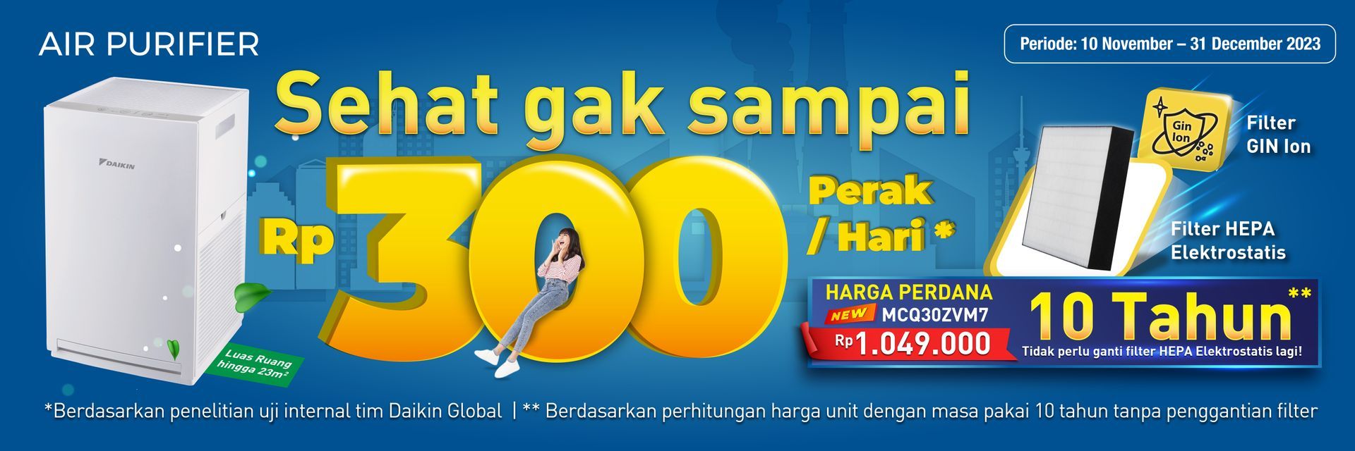 Stay Healthy for Less Than Rp 300 Per Day