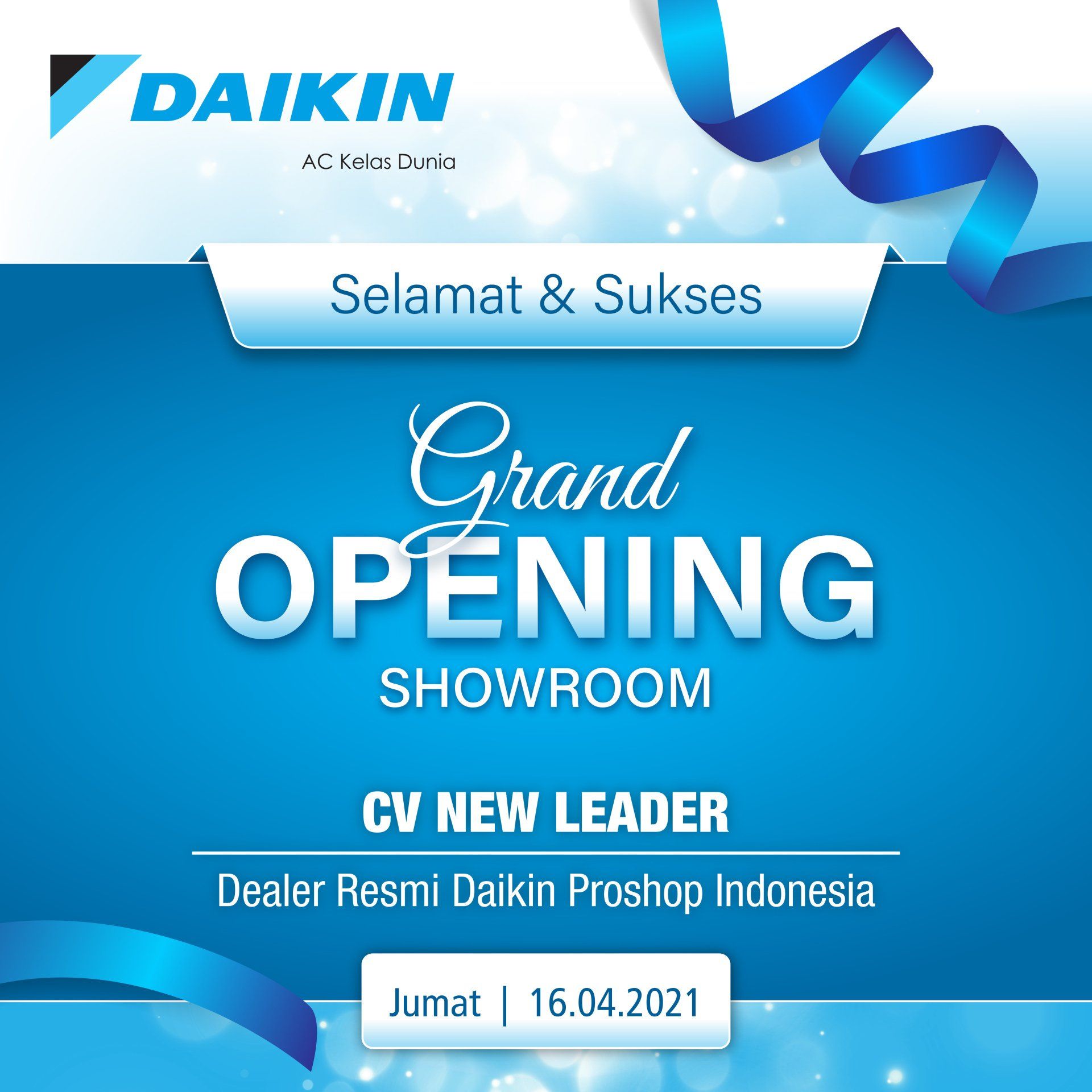 Proshop Opening - CV New Leader
