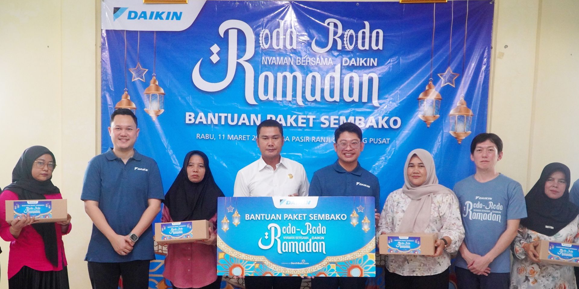 Kembali Gelar Inisiatif Sosial Tahunan “Roda-Roda Ramadan”, DAIKIN Salurkan 1000 Paket Sembako