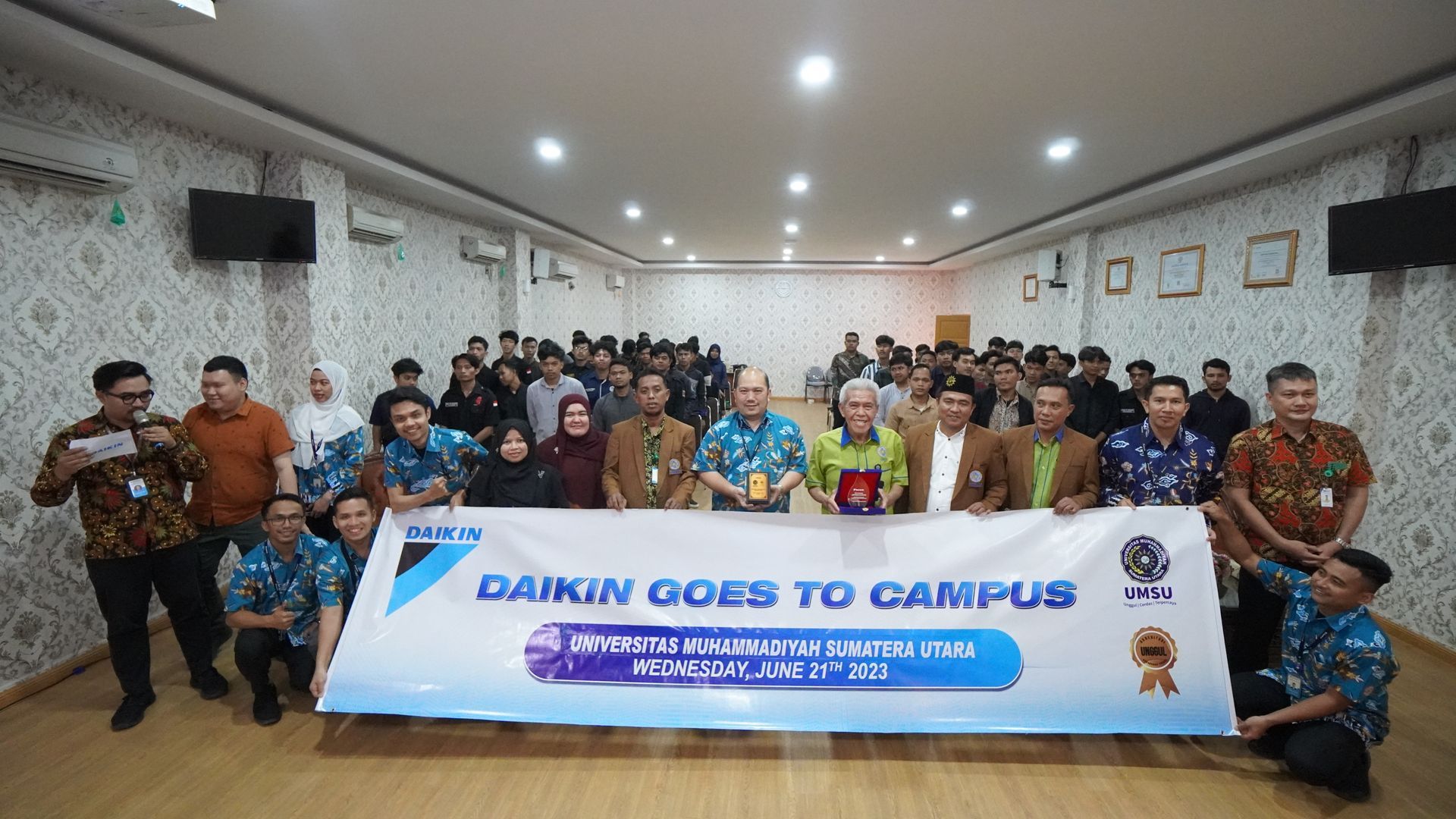 Daikin Showcases the HVAC Industry at Universitas Muhammadiyah Sumatera Utara