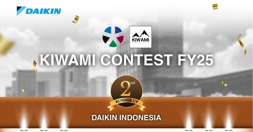 PERBANYAK Raihan Prestasi, DAIKIN Indonesia Jadi Runner Up 2 KIWAMI FY25 ASE-Oceania