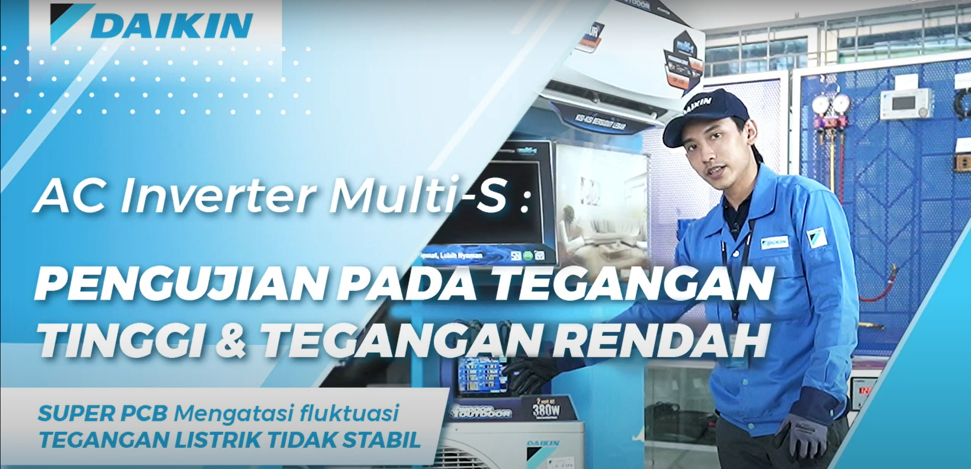 AC Inverter Multi-S | Pengujian Pada Tegangan Tinggi & Tegangan Rendah