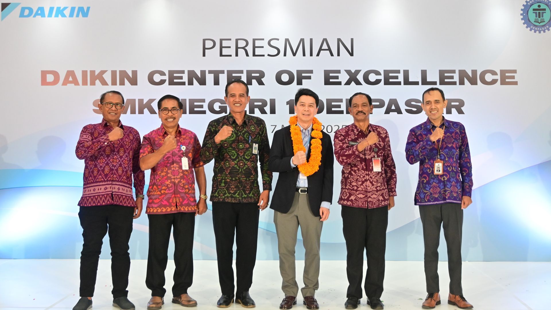 Expanding Reach: DAIKIN Center of Excellence Officially Established at SMKN 1 Denpasar
