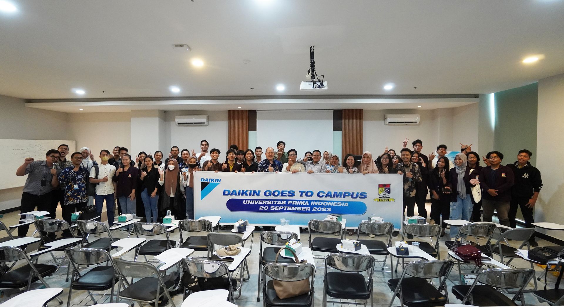Guest Lecture at Universitas Prima Medan: DAIKIN Strengthens Ties with Higher Education