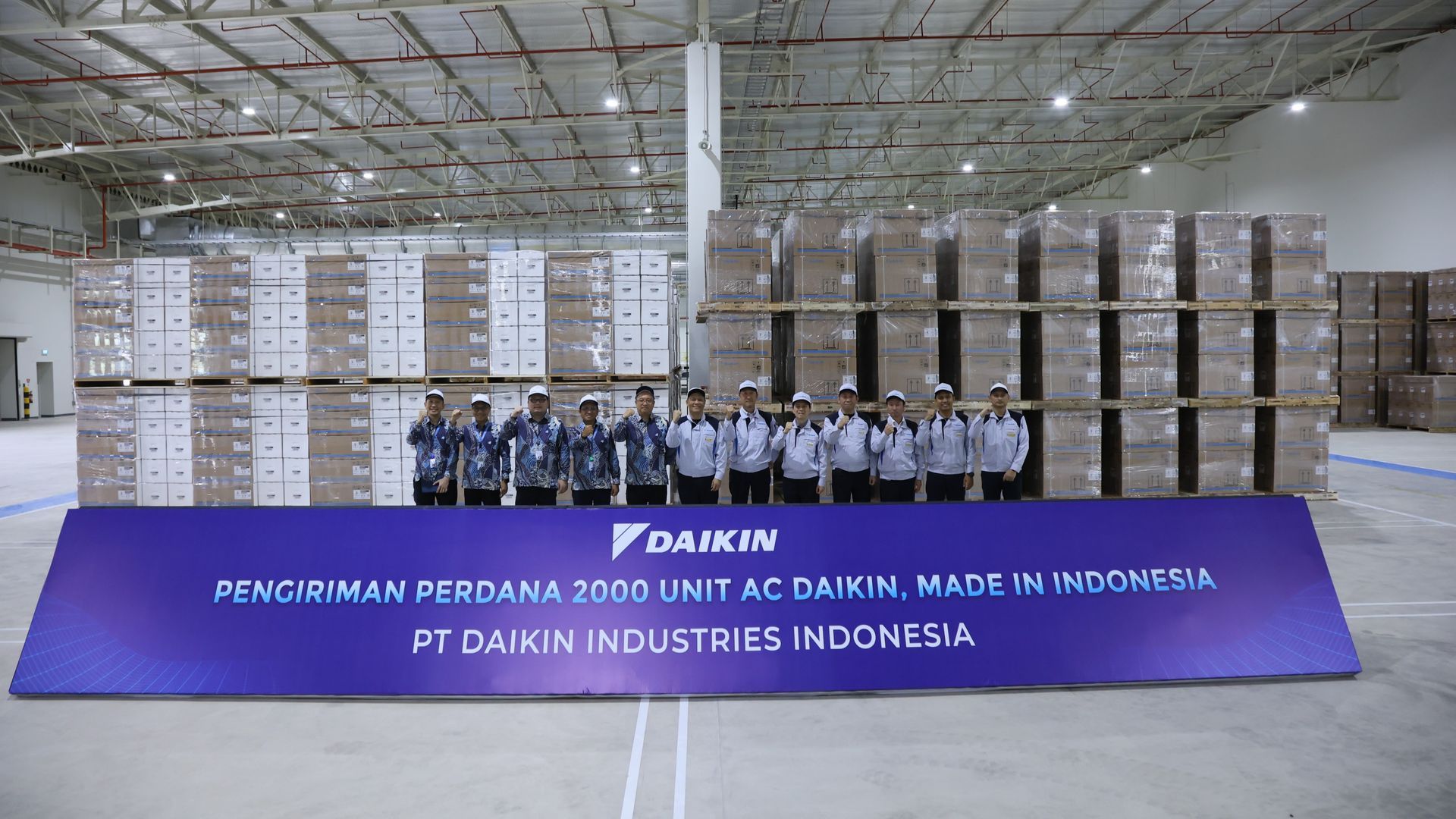 First Distribution of 2,000 Nusantara Prestige Units Marks the Debut of Daikin’s Locally Manufactured Residential Air Conditioners