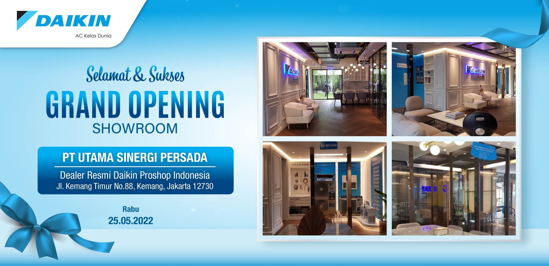 Improve the Aesthetics of Modern Residential with Premium AC Solutions with Daikin Proshop PT Utama Sinergi Persada