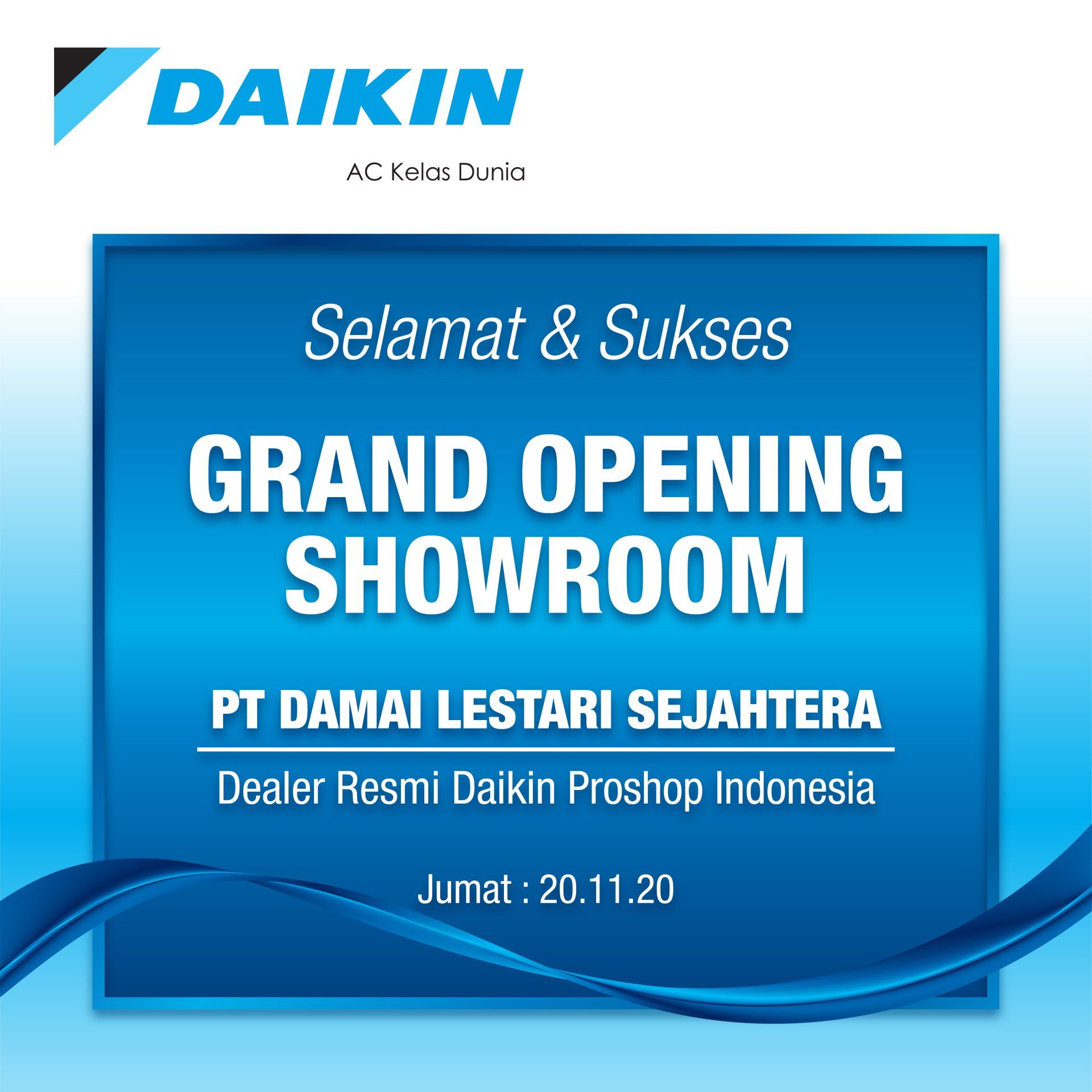 Daikin Proshop Showroom Now Open in Batam