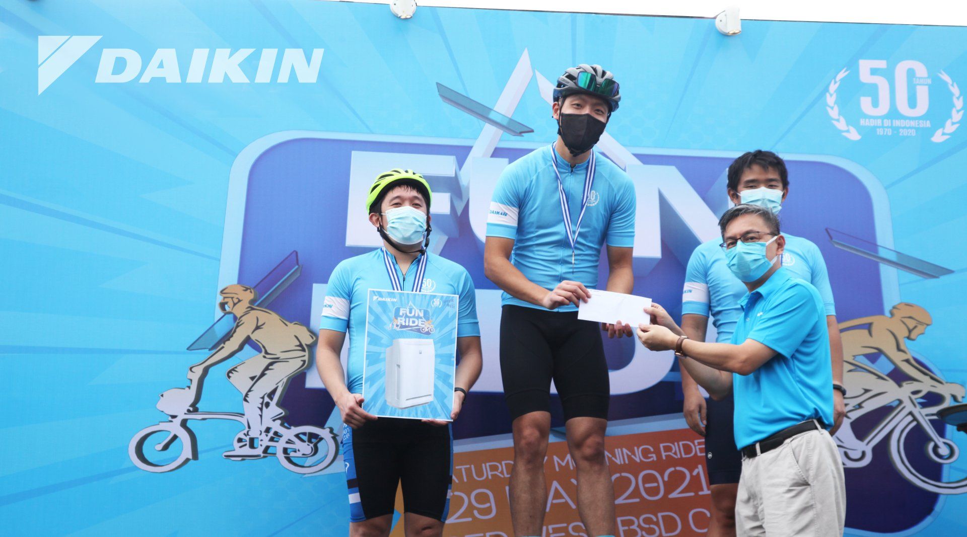 Daikin Indonesia Gelar Fun Ride Peringati Ulang Tahun ke-50
