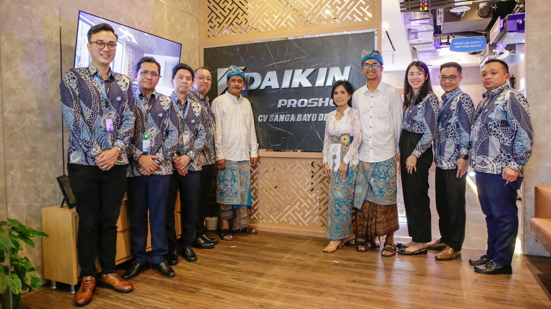 Continuing Expansion, DAIKIN Officially Opens Its 4th Proshop Showroom in Bali