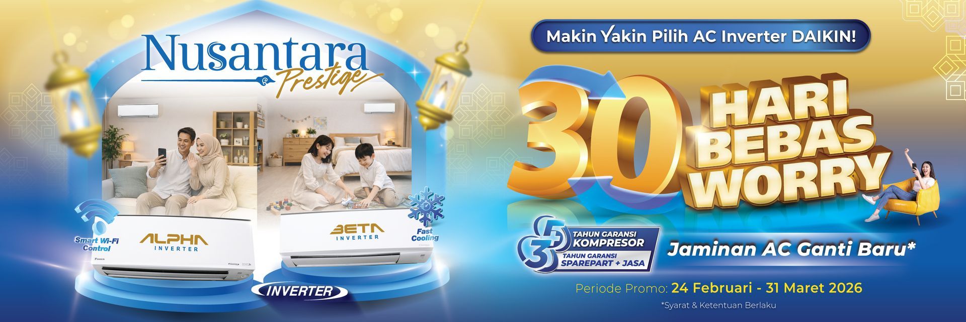 PROMO | DAIKIN 30 Hari Bebas Worry!
