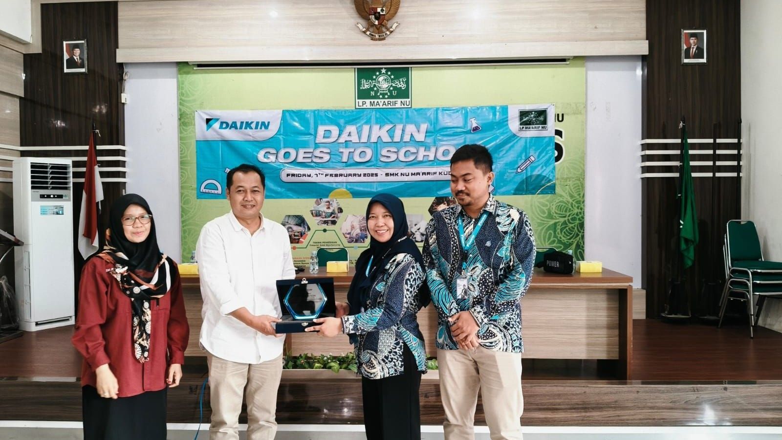 DAIKIN Goes To School Delivers Four-Day Training at SMK NU Ma’arif Kudus