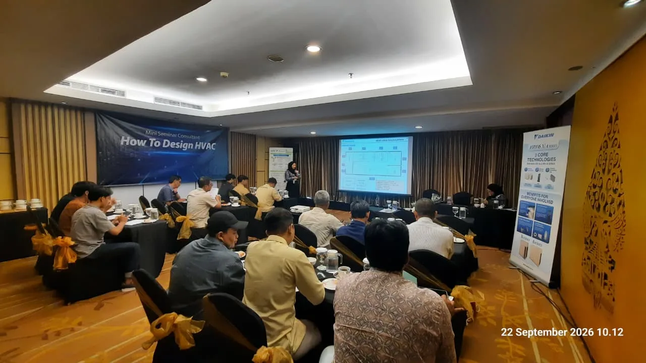 DAIKIN Bekali Konsultan Madiun dengan Basic HVAC Design