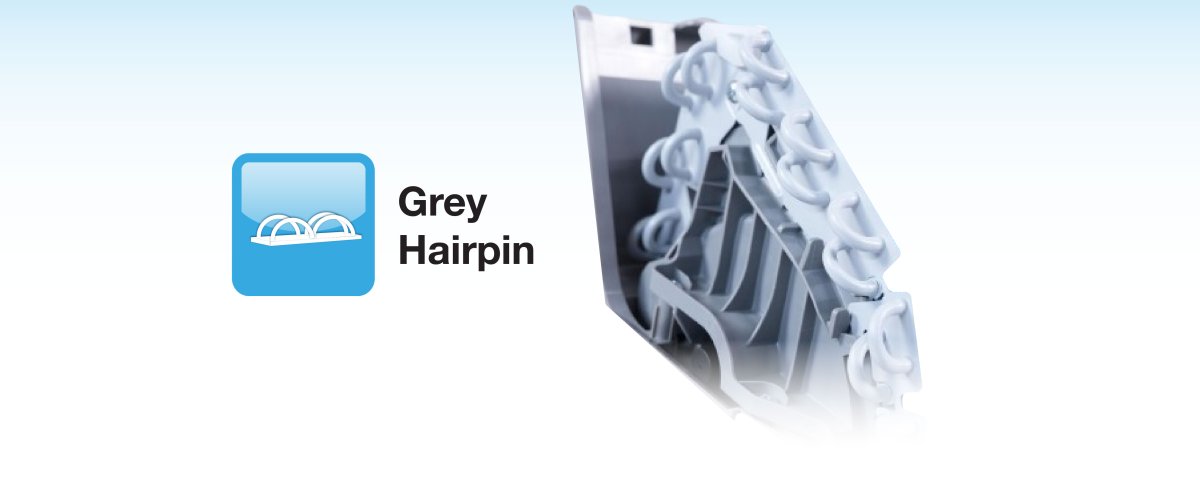 Grey Hairpin